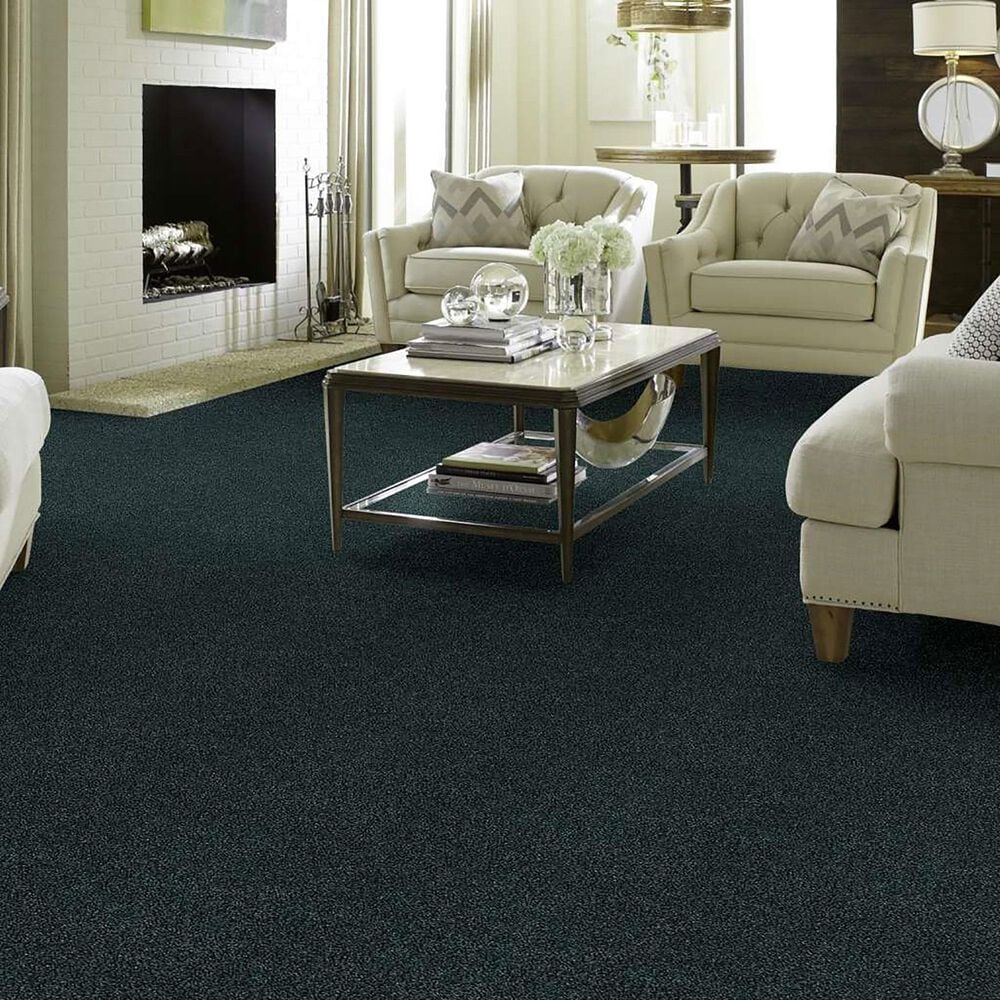 Shaw Find Your Comfort TT Blue Carpet in Hanging Vine, , large