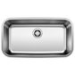 Blanco Stellar 28" Super Single Bowl Kitchen Sink in Refined Brushed, , large