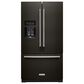 KitchenAid 26.8 Cu. Ft. Standard-Depth French Door Refrigerator with Exterior Ice and Water Dispenser, , large