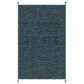 Safavieh Montauk 5" x 8" Blue and Black Area Rug, , large