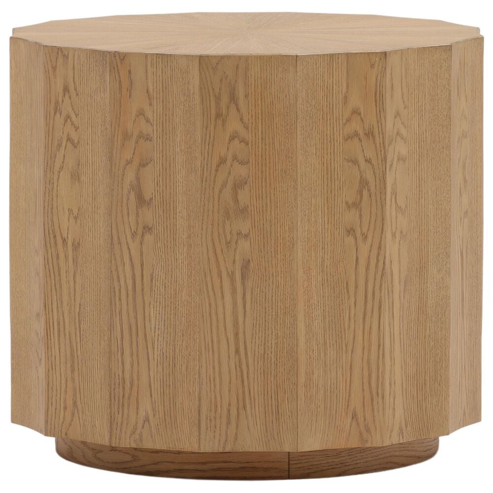 Blue Sun Designs Tamsin End Table in Natural Oak, , large