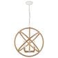 Golden Lighting Marina 4-Light Chandelier in Natural White, , large