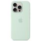 Apple Silicone Case with MagSafe for iPhone 16 Pro in Aquamarine, , large