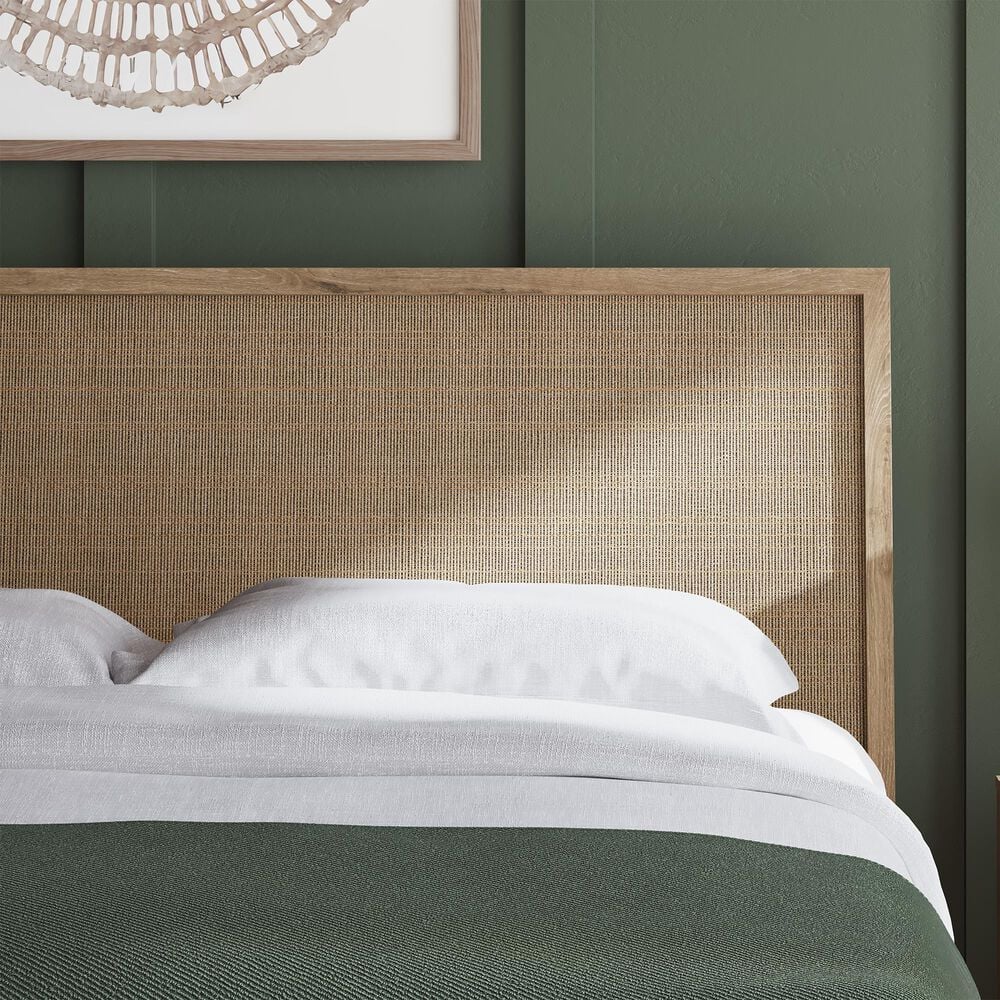 Ashley Cielden King Platform Bed in Tan, , large