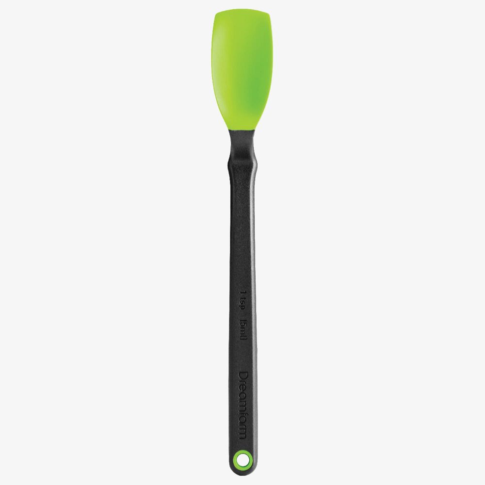 Dreamfarm Mini Supoon Silicone Scraping Spoon in Lime Green, , large