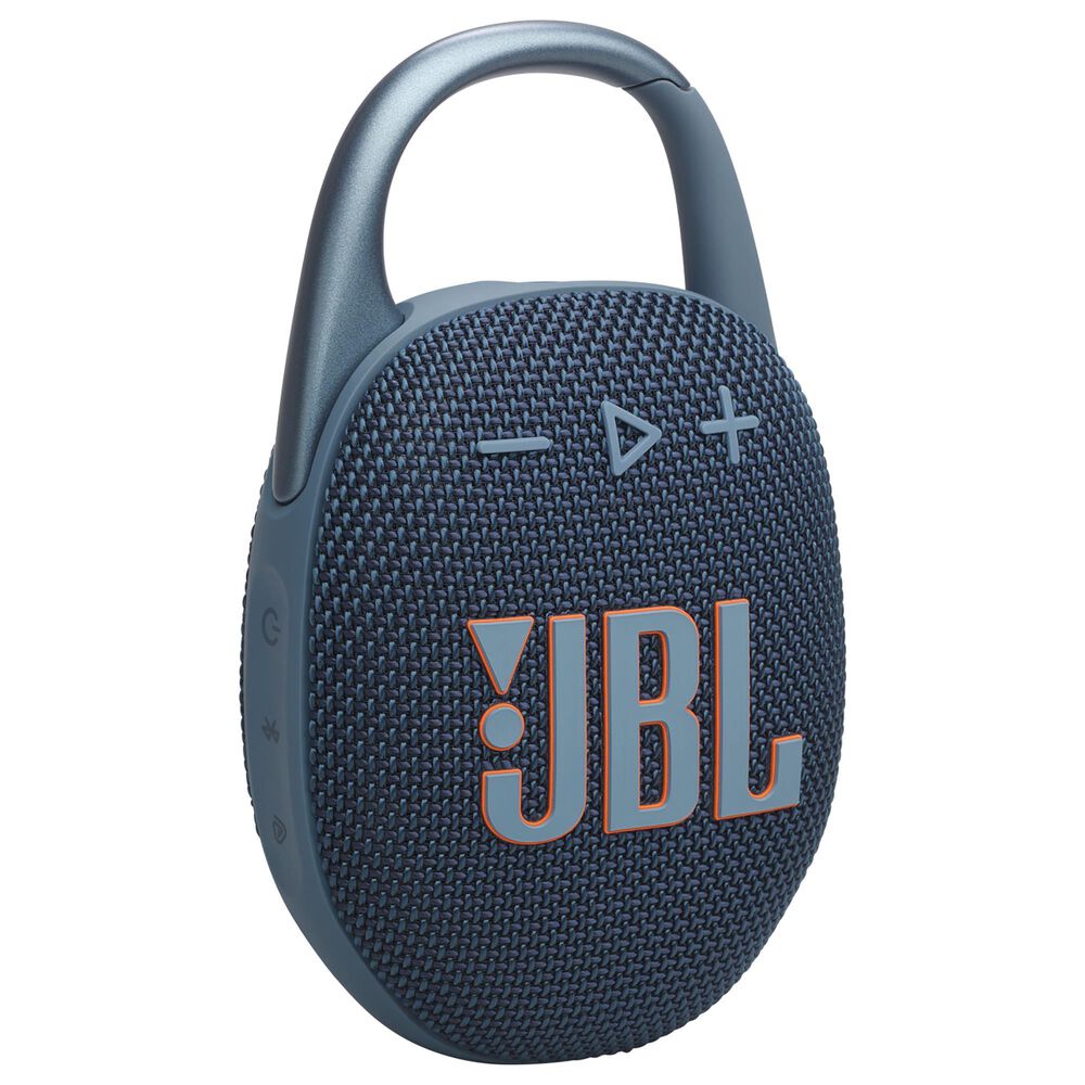 JBL Clip 5 Portable Waterproof Bluetooth Speaker in Blue, , large
