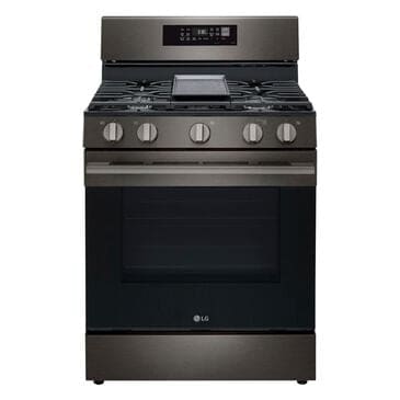 LG 6.3 Cu. Ft. Freestanding Gas Range in Black Stainless Steel, , large