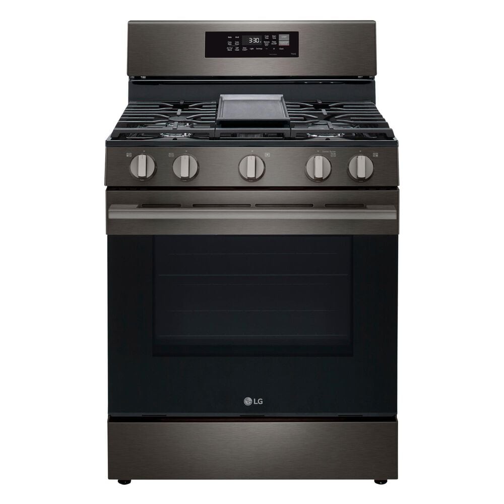 LG 6.3 Cu. Ft. Freestanding Gas Range in Black Stainless Steel, , large