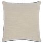 Classic Home Macie 22" Square Throw Pillow in Black, , large