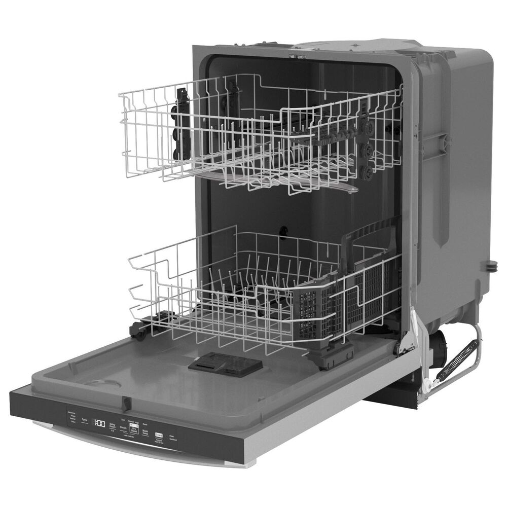 GE Appliances 24&quot; Built-In Bar Handle Dishwasher with Top Control and 52 dBA in Fingerprint Resistant Stainless Steel, , large