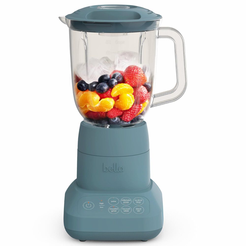 Bella 10-Speed Flip and Store Countertop Blender in Surf, , large
