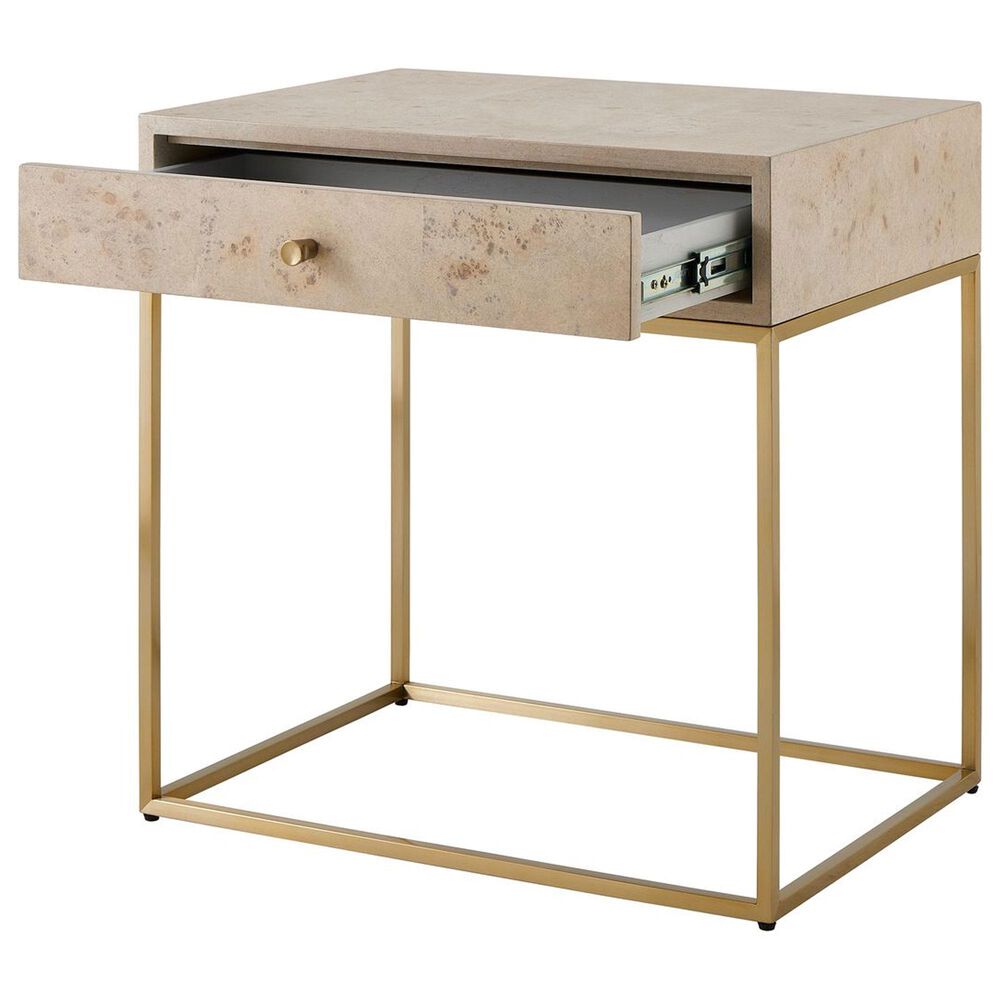 Uttermost Pembrook Side Table in Light Washed Maple, , large
