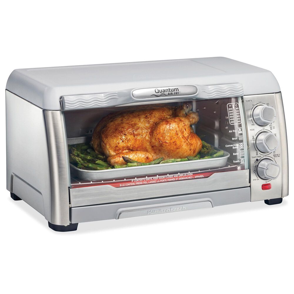 Hamilton Beach Air Fryer Toaster Oven With Quantum Air Fry, Fryers, Furniture & Appliances