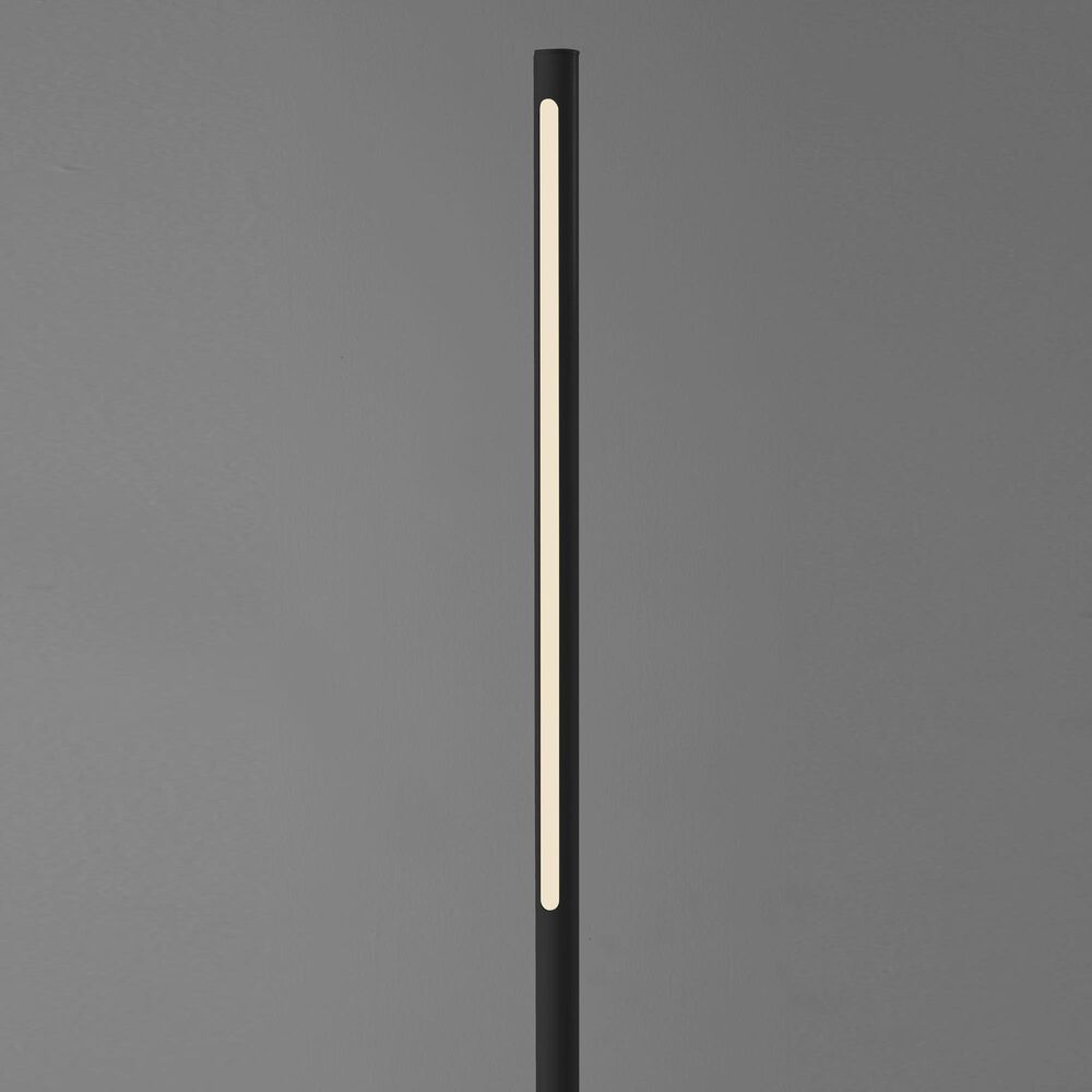 Adesso Cole Color Changing LED Floor Lamp in Black, , large
