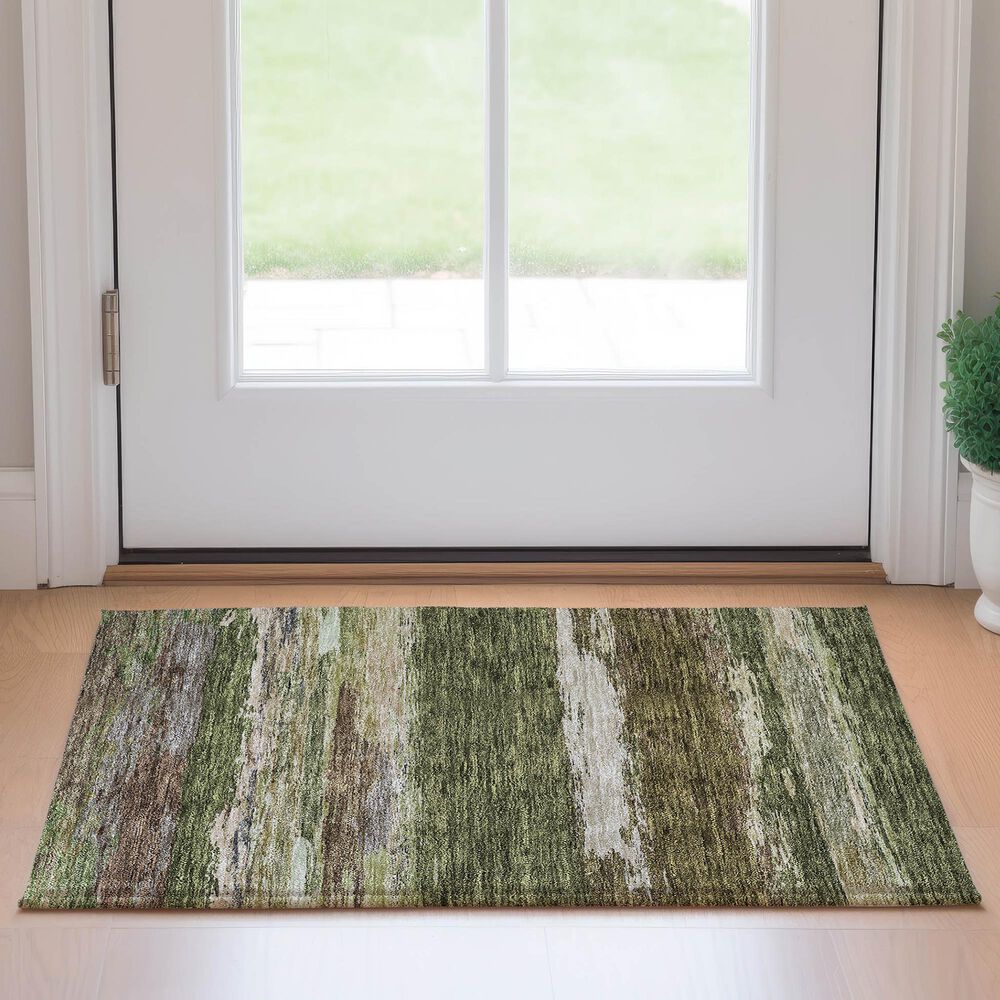 Dalyn Rug Company Trevi TV8 2&#39;6&quot; x 3&#39;10&quot; Olive Area Rug, , large