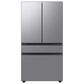 Samsung Bespoke Bespoke 4-Door French Door Refrigerator Bottom Panel in Stainless Steel, , large