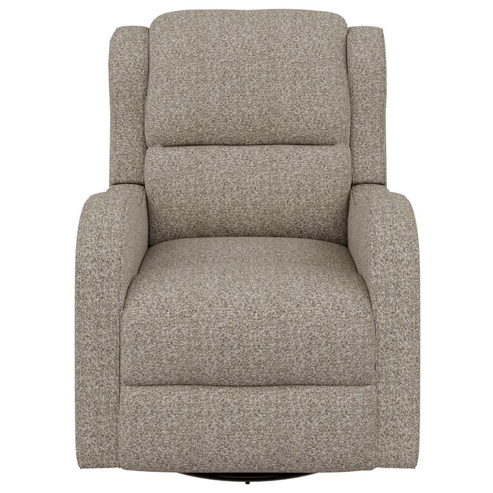Emerald Home Furnishings Henry Swivel Glider Recliner in Brown, , large