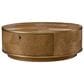 Eichholtz Velutto Coffee Table in Caramel and Brushed Brass, , large
