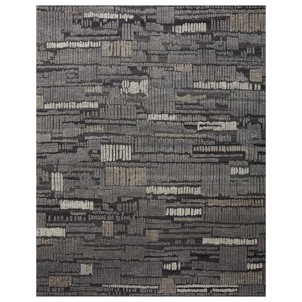Loloi Naomi 2" x 3" Charcoal and Granite Area Rug, , large