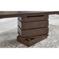 A-America Chesney 7-Piece Counter Height Dining Set in Falcon Brown, , large