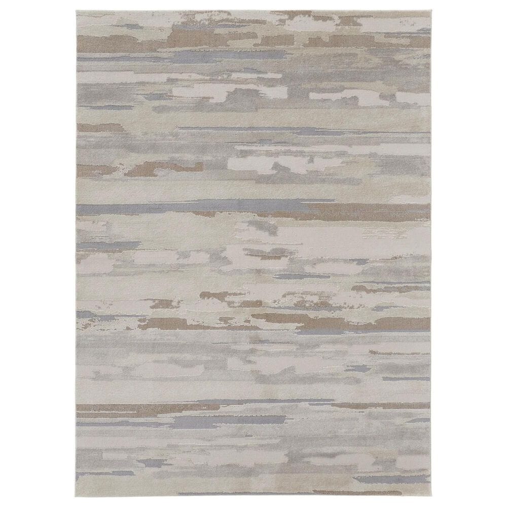 Feizy Vancouver 10" x 14" Ivory Area Rug, , large