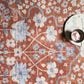 Rifle Paper Co. Palais PAL-02 3"9" x 5"9" Crimson Area Rug, , large