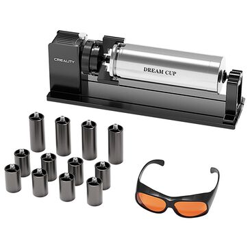 Creality 3D Technology Rotary Kit Pro Upgrade Package for Falcon A1 in Black, , large