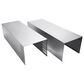 Whirlpool Wall Hood Extension Kit in Stainless Steel, , large