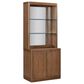 Riva Ridge Caden 3-Piece Executive Desk with Bookcase and File Cabinet Set in Spiced Caramel, , large