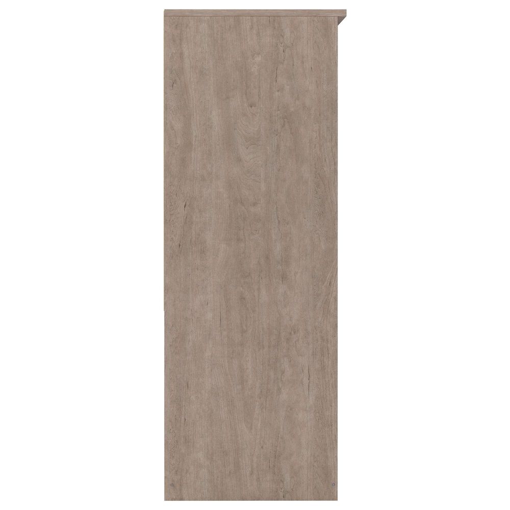 Signature Design by Ashley Flannia 5 Drawer Chest in Warm Gray, , large