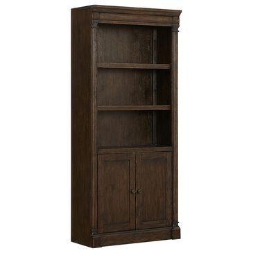 Riva Ridge Jackson 2-Door Bookcase in Turkish Coffee, , large