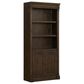 Riva Ridge Jackson 2-Door Bookcase in Turkish Coffee, , large