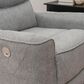 Linon Home Decor Colton Power Recliner in Grey, , large