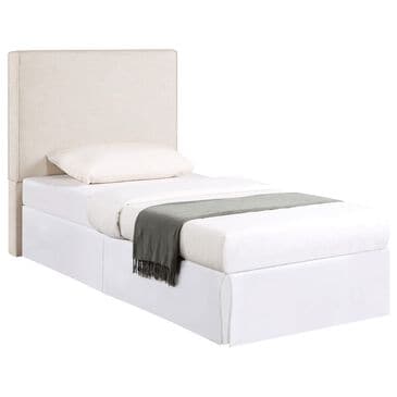Pacific Landing Kosmo Twin Upholstered Headboard in Sand, , large