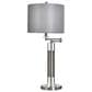 Stylecraft Lamps Table Lamp in Brushed Steel, , large
