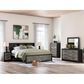 Ashley Broachmyn 5 Piece King Bookcase Bed Set in Black and Gray
, , large