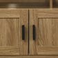 Everly Living Regna 60" TV Stand in Brown, , large