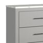 Ashley Cottonburg 6 Drawer Dresser in Light Gray and White, , large