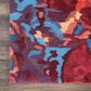 Nourison Prismatic PRS13 3"9" x 5"9" Blue and Flame Area Rug, , large