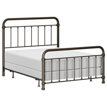 Richlands Furniture Kirkland Full Metal Slat Bed with Metal Frame in Dark Bronze, , large