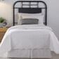 Belle Furnishings Vintage Twin Metal Headboard in Black, , large