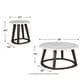 Signature Design by Ashley Luvoni 3-Piece Table Set in White and Dark Charcoal Gray, , large