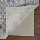 Feizy Laina 3" x 10" Blue and Gray Runner, , large