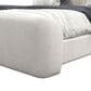 Simeon Collection Shiloh King Upholstered Bed in White Mocha, , large
