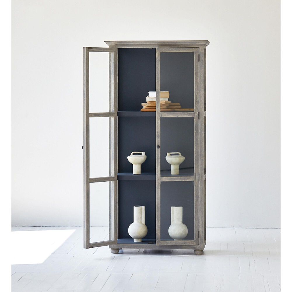 37B Francesca Cabinet in Light Gray, , large