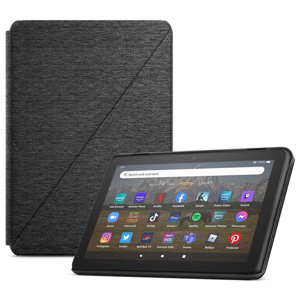 Amazon Fire HD 8 Tablet Cover in Black, , large