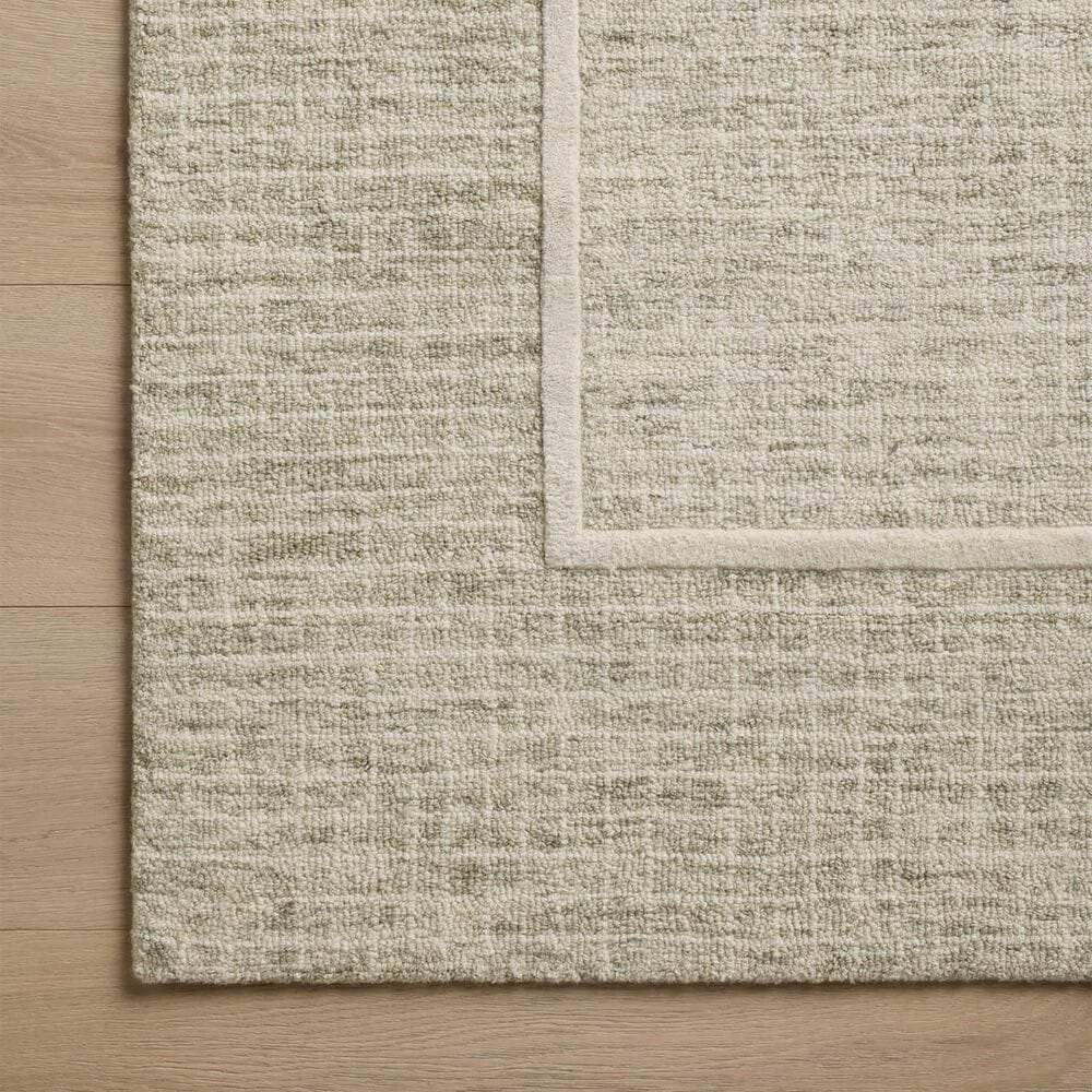Chris Loves Julia x Loloi Briggs 2&#39; x 5&#39; Sage and Ivory Runner, , large