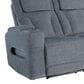 Ashley Forest Lake Power Reclining Sofa in Steel, , large