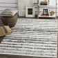 Safavieh Adirondack ADR126N 2"6" x 4" Ivory and Charcoal Runner, , large
