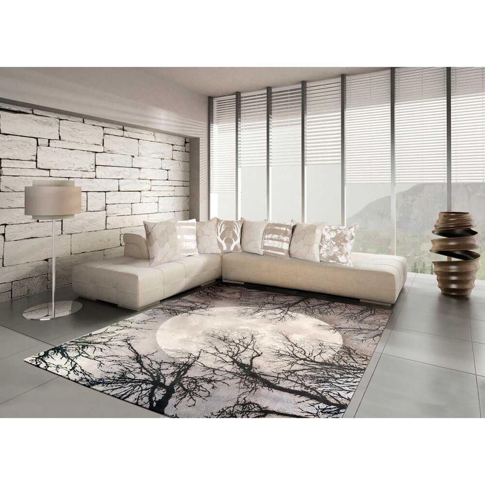 Nourison Twilight 7&#39;9&quot; x 9&#39;9&quot; Moon Area Rug, , large